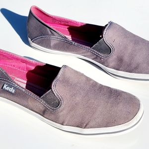 Ked's Womens Champion Canvas Slip On